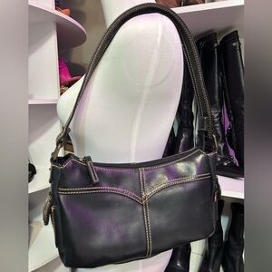 Levi’s Black Leather Shoulder Purse